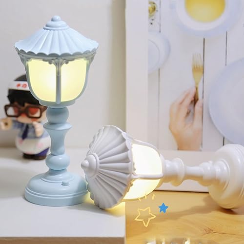 Miniatura 7 de Lámpara de escritorio LED para el cuidado de los ojos, lámpara de mesa blanca y rosa, interruptor de encendido y apagado, luces nocturnas fáciles