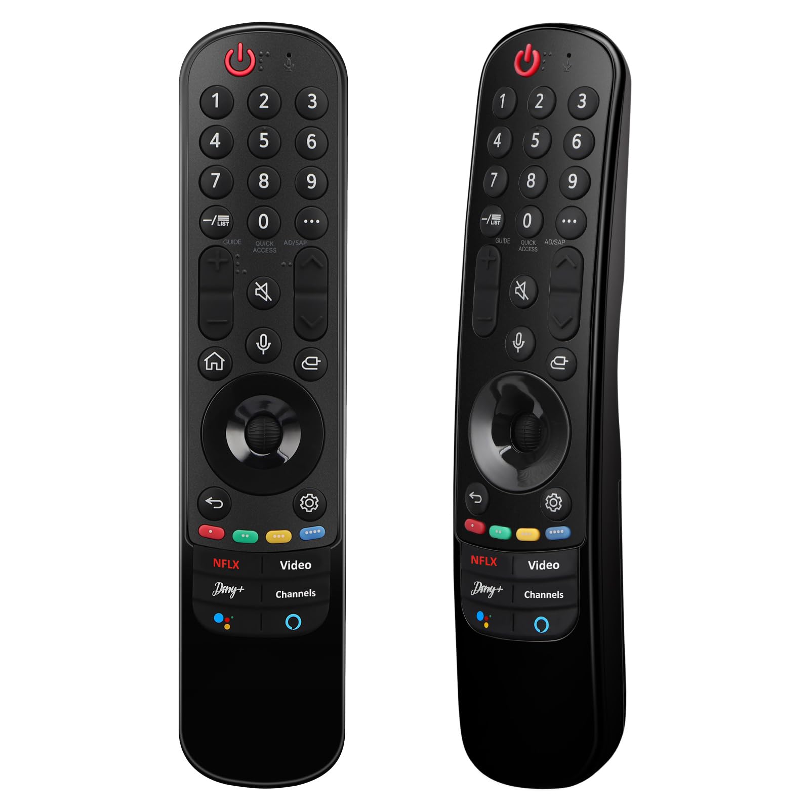 Alkia Magic Fernbedienung kompatibel mit LG MR21GA MR21GC MR22GA MR22GN MR23GA Magic TV, Magic Fernbedienung für LG OLED QNED NanoCell UHD 4K 8K Smart TV mit Pointer und Voice Funktion