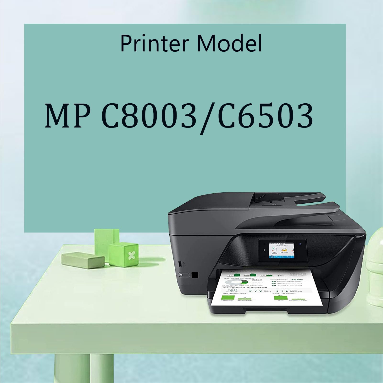 Amazon.co.jp: for Ricoh MP C8003 8003 Toner Cartridgeと互換性が