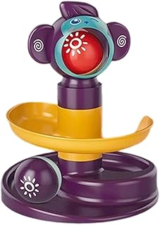 Patifirst Ball Tower - Kugelbahn Kleinkindspielzeug Stapelspiel Mit Bällen - Sinnesaktivität Feinmotorik Übungen Für Zuhause Baby Reise Geburtstag