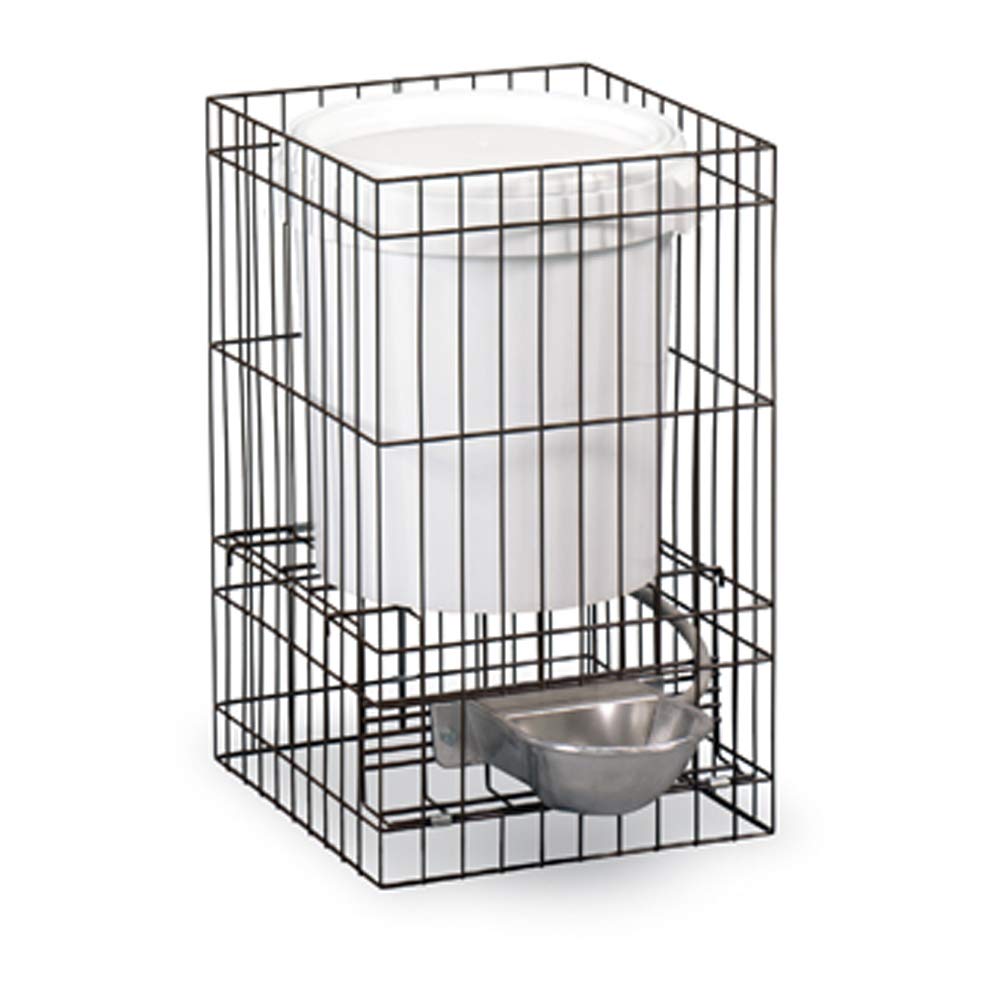 GAUN 62465 Bebedero Perros con Deposito Grande, 435 mm x 435 mm x 795 mm, Capacidad 55L