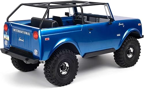 Miniatura 5 de Redcat Gen9 Scout 800A escala 1/10 Trail Truck Crawler listo para funcionar, requiere baterías (azul)