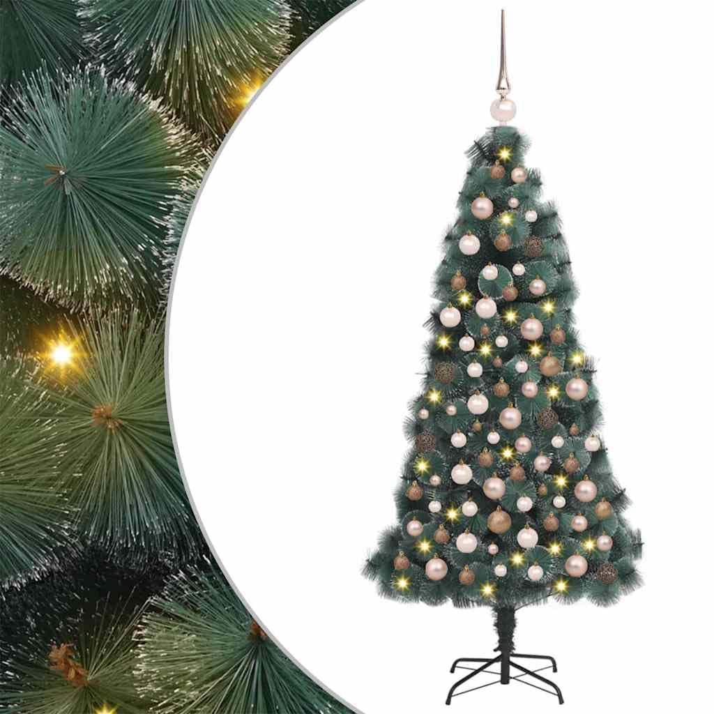 Sztuczna choinka z baldachimem zielona 120 cm, USB LED