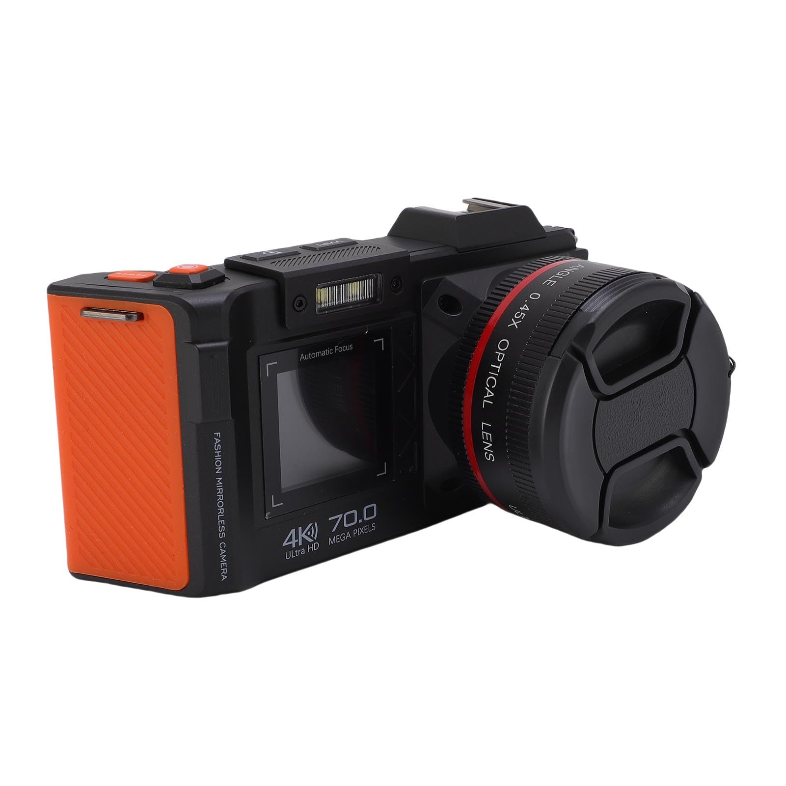 Yunseity 4K Digital Camera 70MP DSLR Camera with 50X Zoom Auto Focus F1.8 Aperture WiFi Double Screen for Photography Video Vlogging Travel (Black)-picture-26