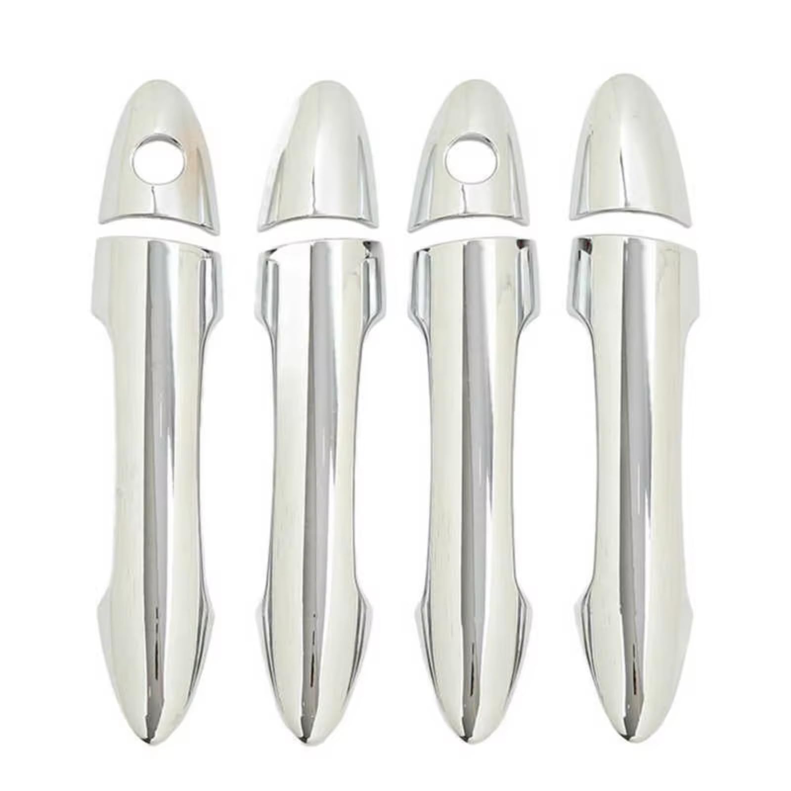 FVOIRSS Outer Door Handle Compatible with Kia for Picanto for Morning 2011 2012 2013 2014 2015 2016 Car Exterior Side Door Handle Cover Decoration Replacement