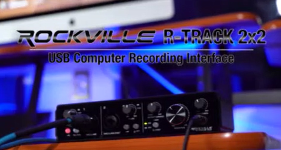 Amazon.com: Rockville R-TRACK 2x2 USB 2.0 Audio Interface