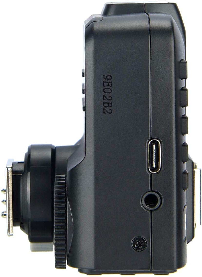 Godox X2T-C TTL Wireless Flash Trigger for Canon Bluetooth Connection Supports iOS/Android App Contoller, 1/8000s HSS, TCM Function,Relocated Control-Wheel,New AF Assist Light