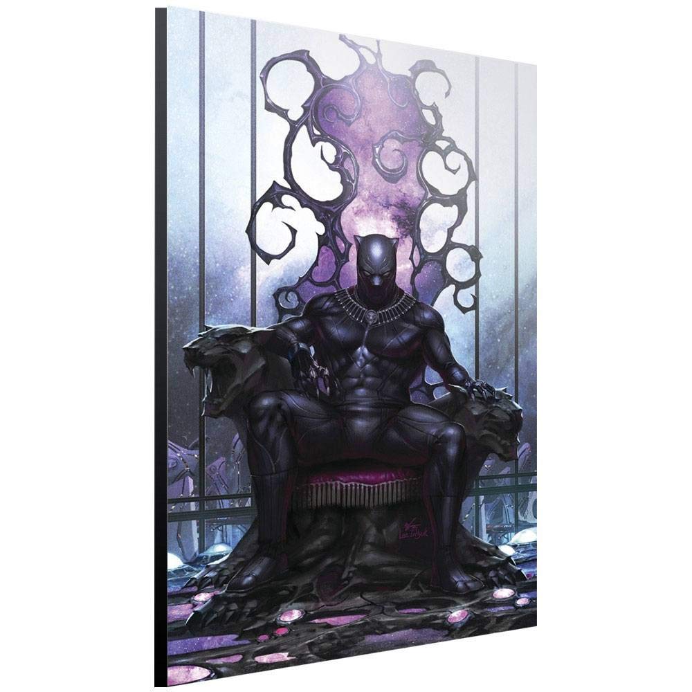 Décoration murale Black Panther Marvel en bois pour sublimer votre salon - 2