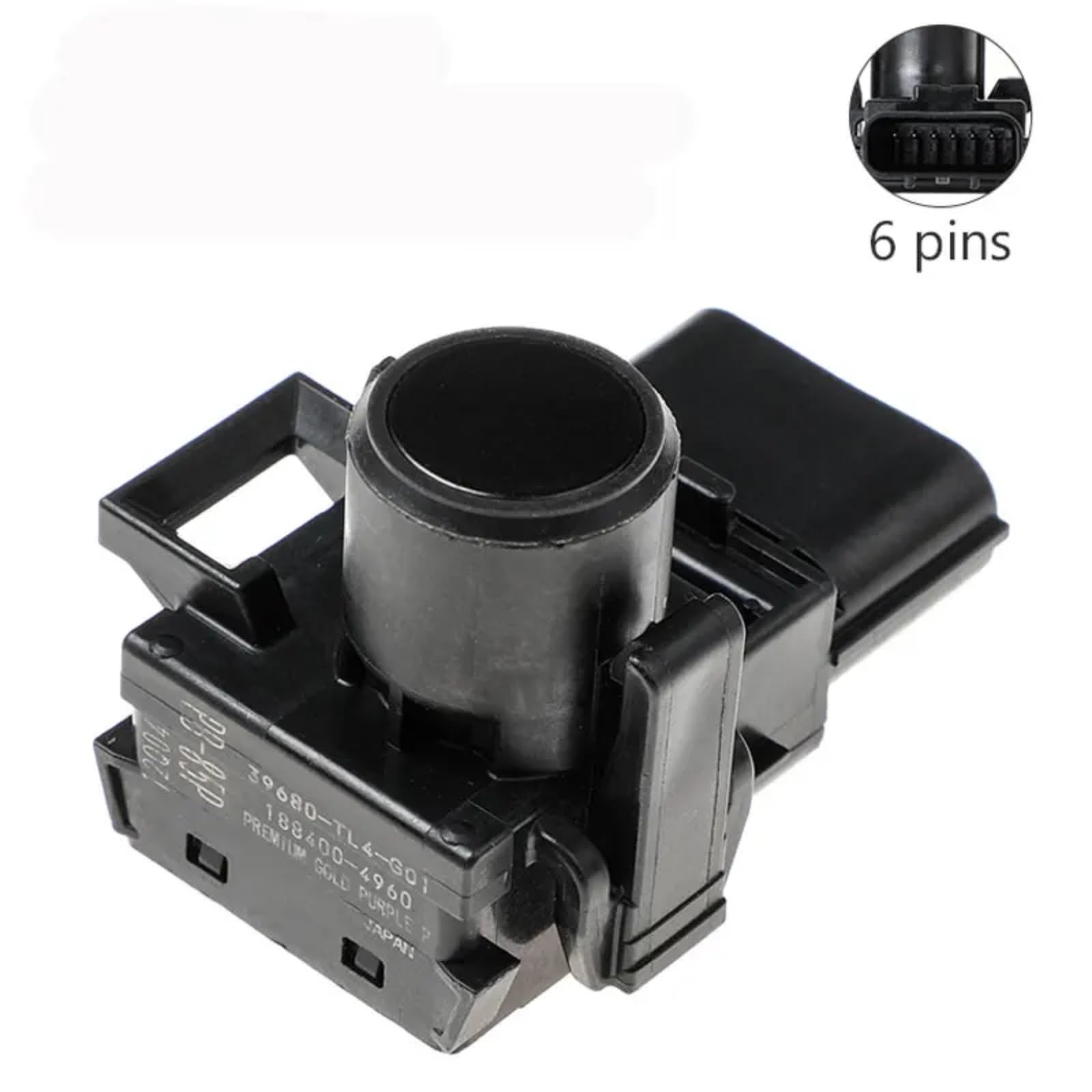 PDC Parking Sensor Per Accord 2013-2015 Per Insight 2009-2015 | Sensore PDC Sensore di parcheggio Sensore di controllo della distanza di parcheggio 39680TL4G01 6 pin(4PCS)