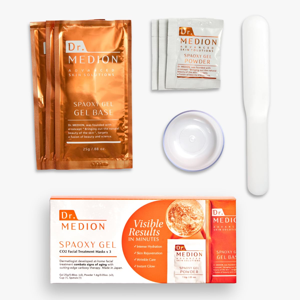 Amazon.com : Dr. MEDION Spaoxy Gel CO2 Carbonated Face Mask | Anti