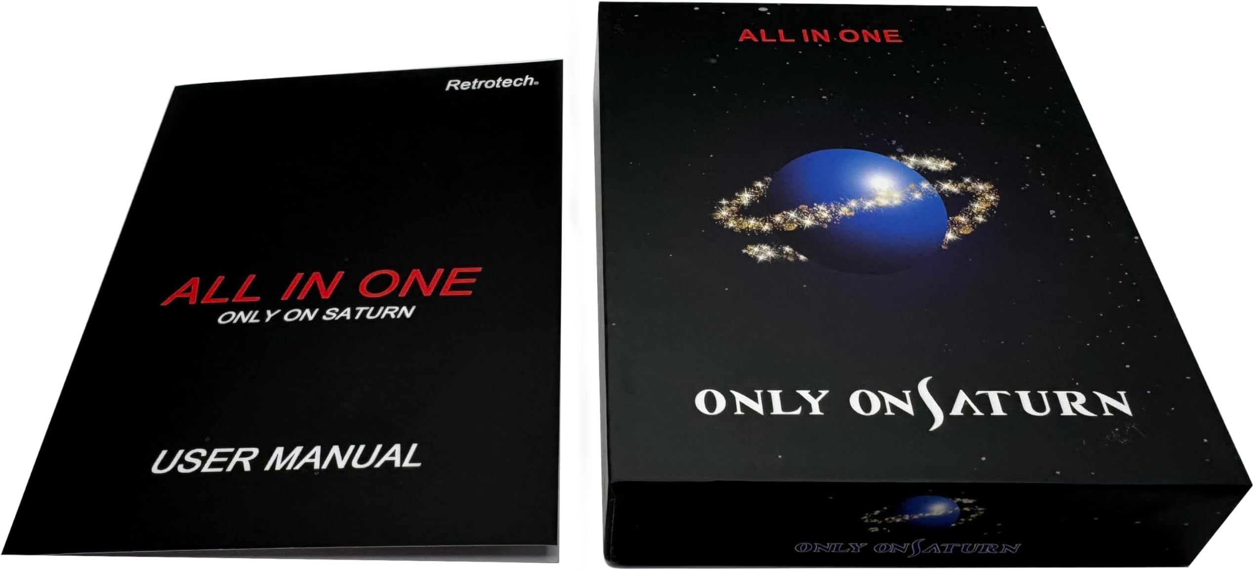 Retrotech Only On Saturn Saroo HD Loader With 250 Games 128gb - Includes printed instructions