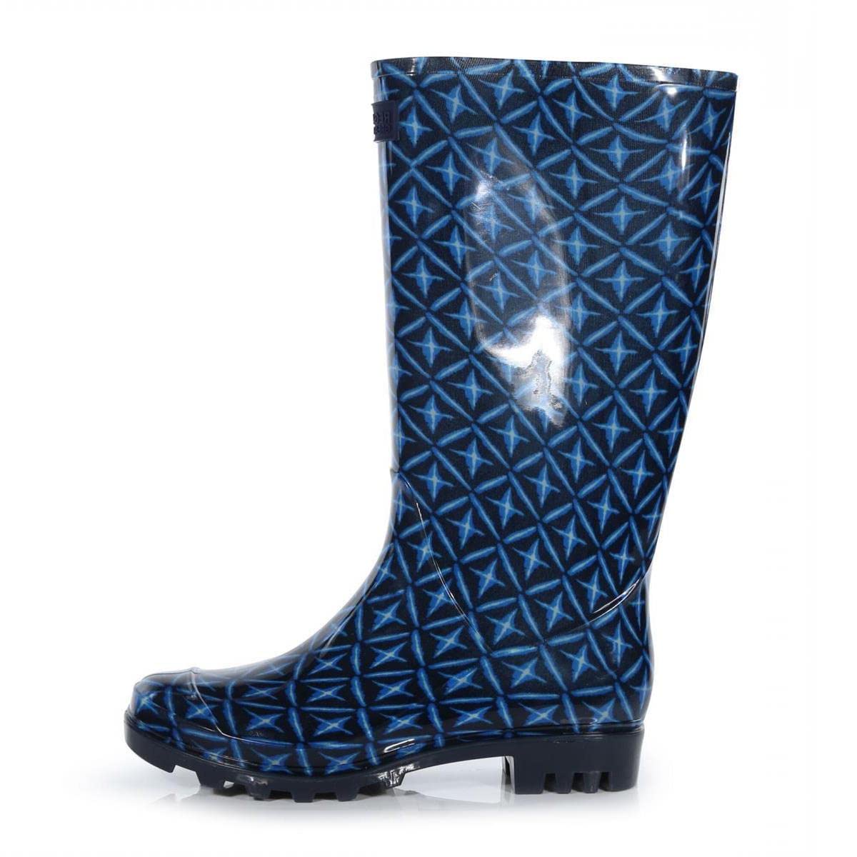 Regatta Women's Blue Lady Wenlock Wellingtons in Size 4, Sports Direct