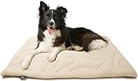Vista 1 de Dog Crate Pad,Machine Washable and Waterproof Dog Bed Mat,Reversible Dogs Cozy Sleeping Mattress,Kennel Bed for Medium/Large Dogs,Cage Cushion,Beige
