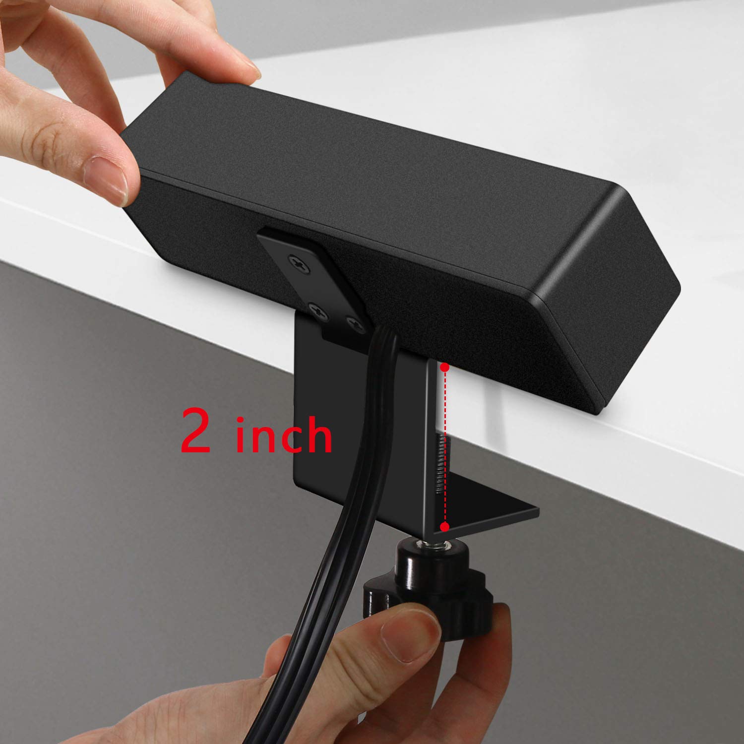Buy Desk Clamp Power Strip with 4 USB Ports, Desktop Edge Mount Outlets