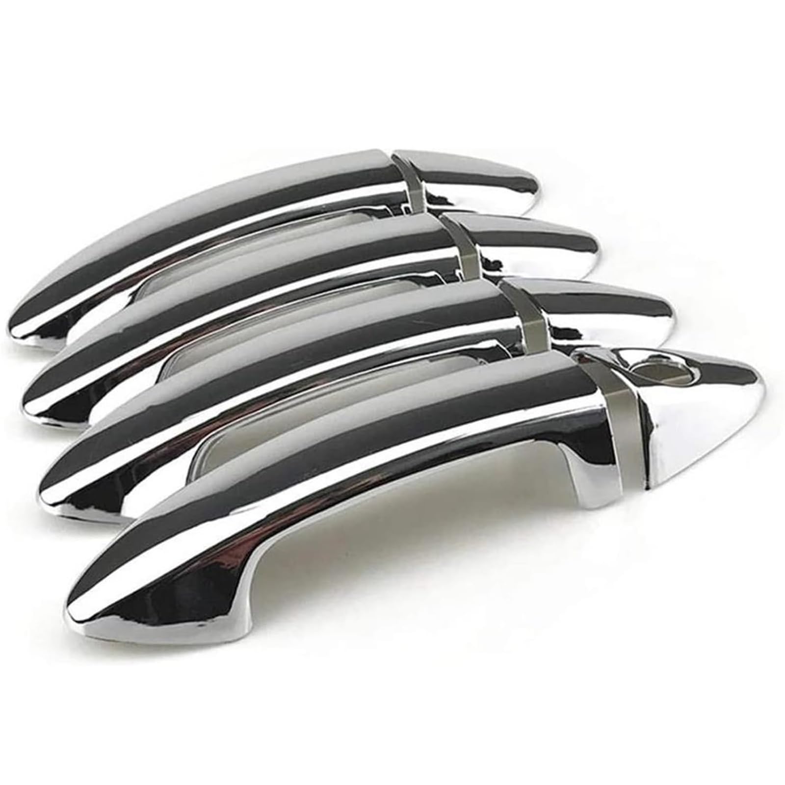 Glymzoi 2 Car Exterior Door Handles Outer Door Handle For Fiesta 009-01 Accessories Car Exterior