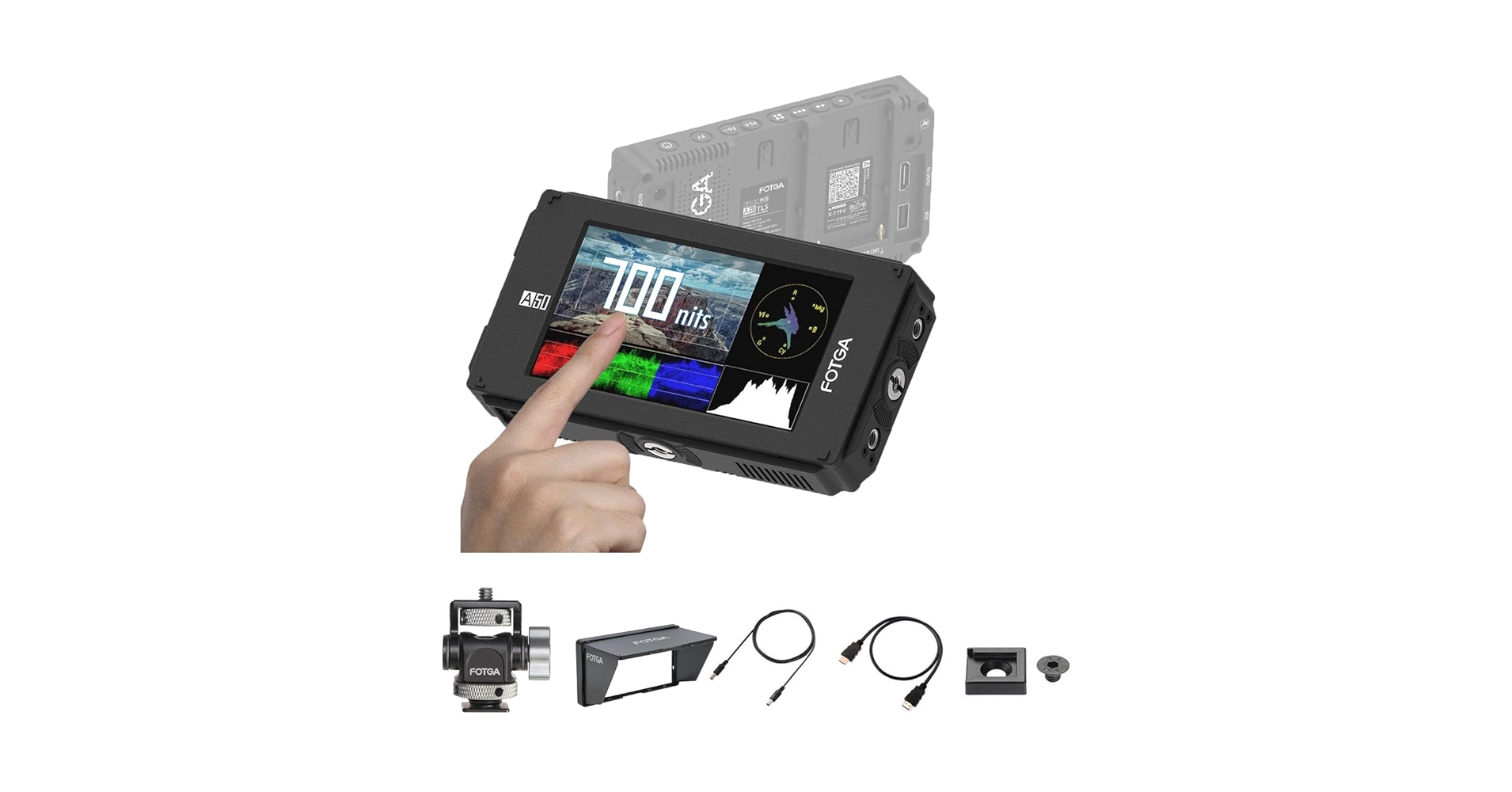 Amazon.com : FOTGA A50TL 5inch FHD IPS DCI-P3 Wide Color