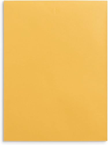 Vista 4 de Blue Summit Supplies 100 sobres de cierre de 9 x 12 pulgadas con sello engomado, sobres de correo con cierre de tamaño carta, hechos de papel kraft