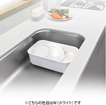 Amazon｜オーエ 洗い桶 赤 約縦34×横22×奥行11.5cm スマート