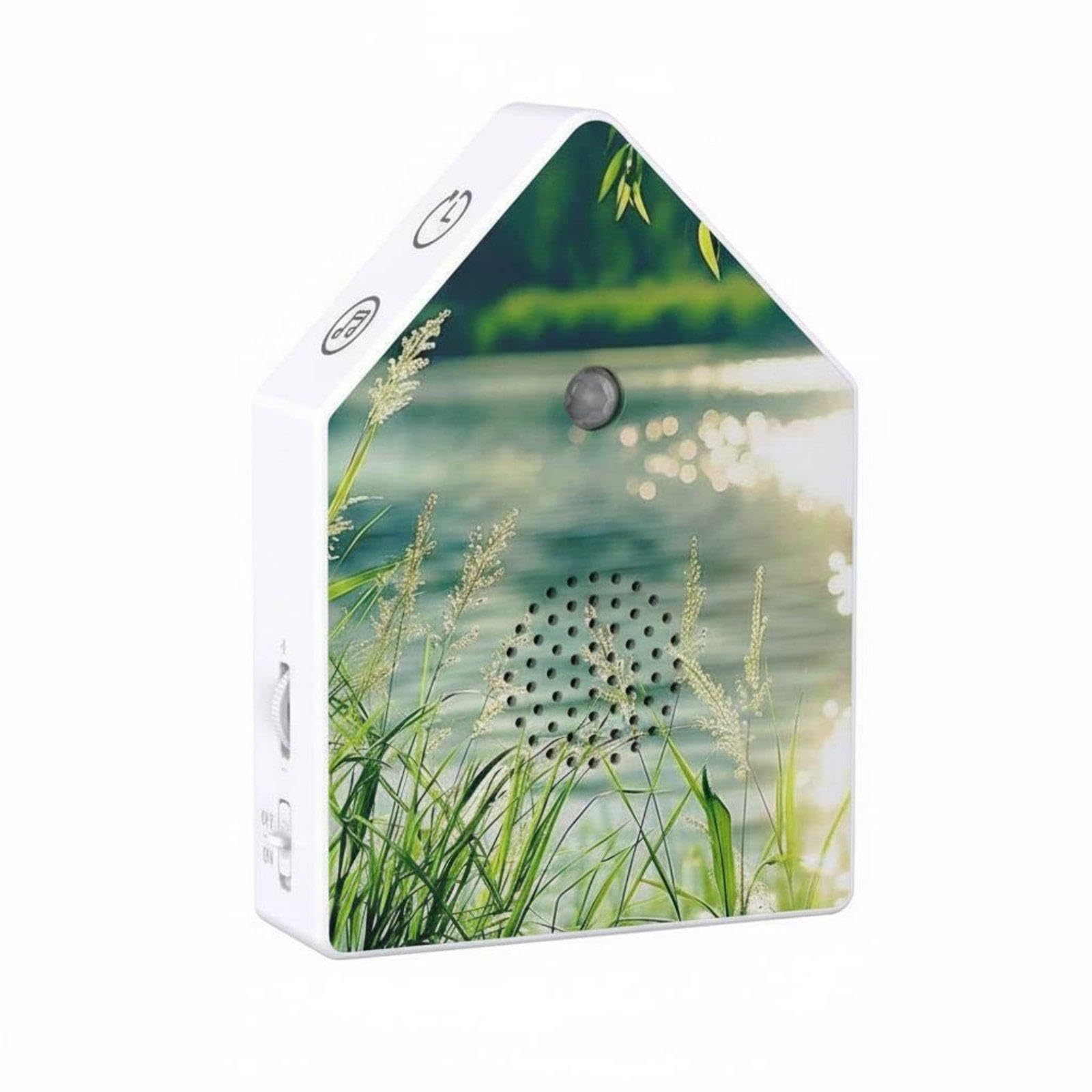 Bird Song Box Touch Control Singing Audio Birdhouse Nature-Influenced Wall-Mount Design-Mountable Audio Relaxer for Kids, Infants, Meditation, Bedroom Reed|Home & Garden| Yard Garden & Ou-image-40