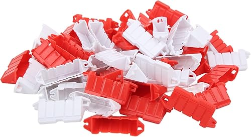 Miniatura 8 de Accesorios para automóvil a control remoto, 60 unidades, barrera de deriva a control remoto, resistente al desgaste y duradera, control remoto de