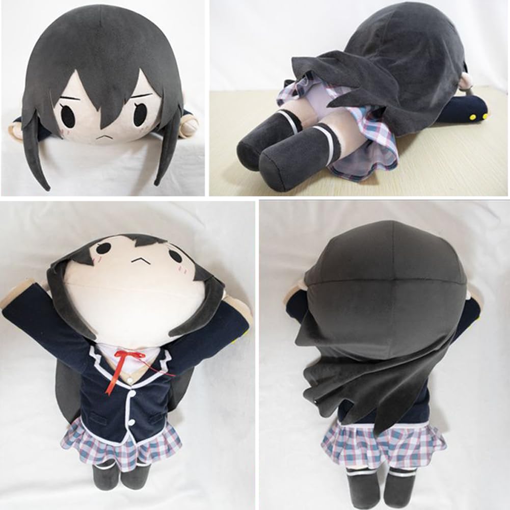 Zhongkaihua Yukinoshita Yukino Plüschkissen Yukinoshita Yukino Plüschfigur, 42 cm, Anime, weich, gefüllte PP-Baumwolle, pelziges Kissen, Weihnachten, Heimdekoration, Ornament