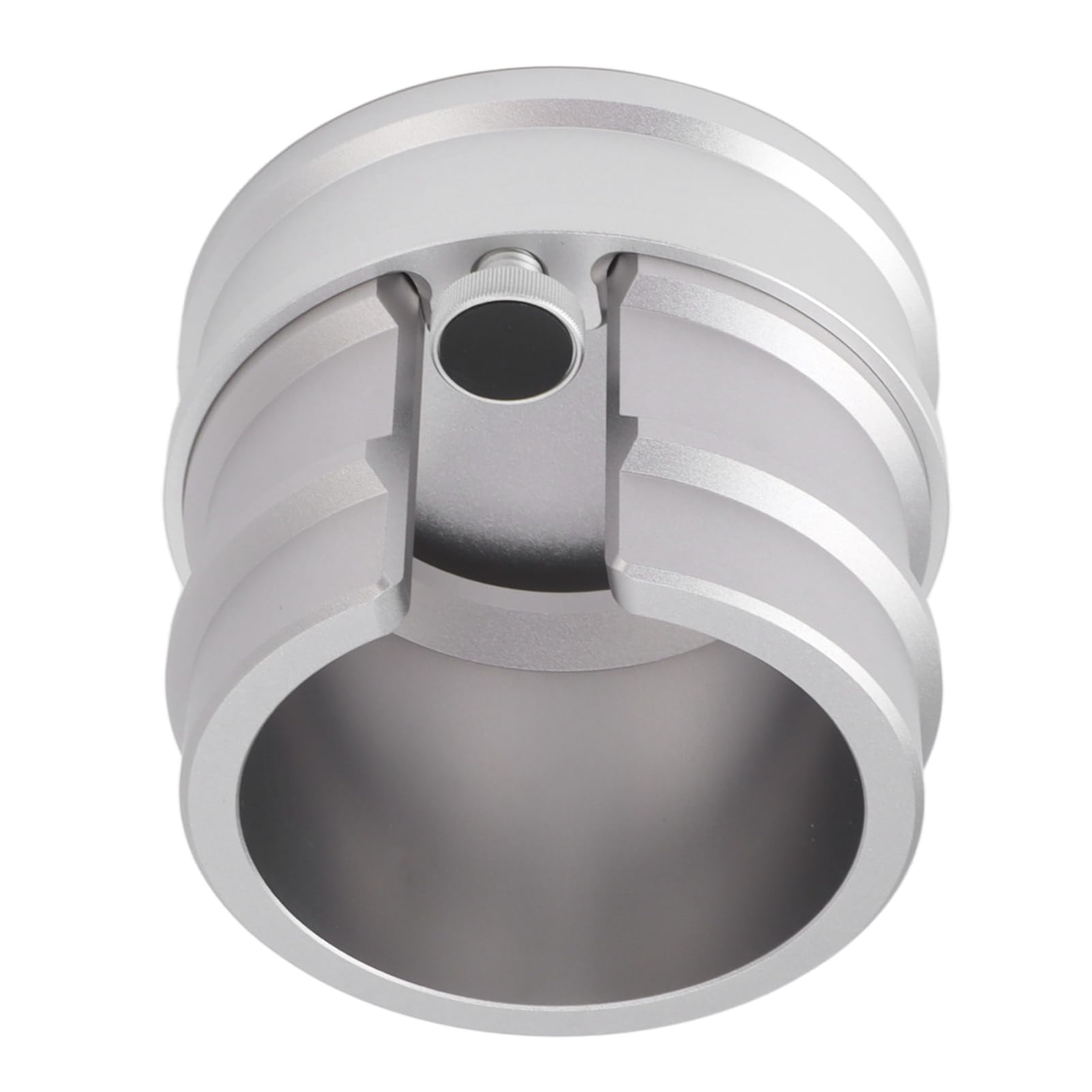 Uchwyt na kolbę do kawy ze stopu aluminium, stojak na ubijak do espresso, organizer z uchwytem Premium do ekspresów do kawy 51 mm, 53 mm, 58 mm, narzędzie baristy (Srebrny)
