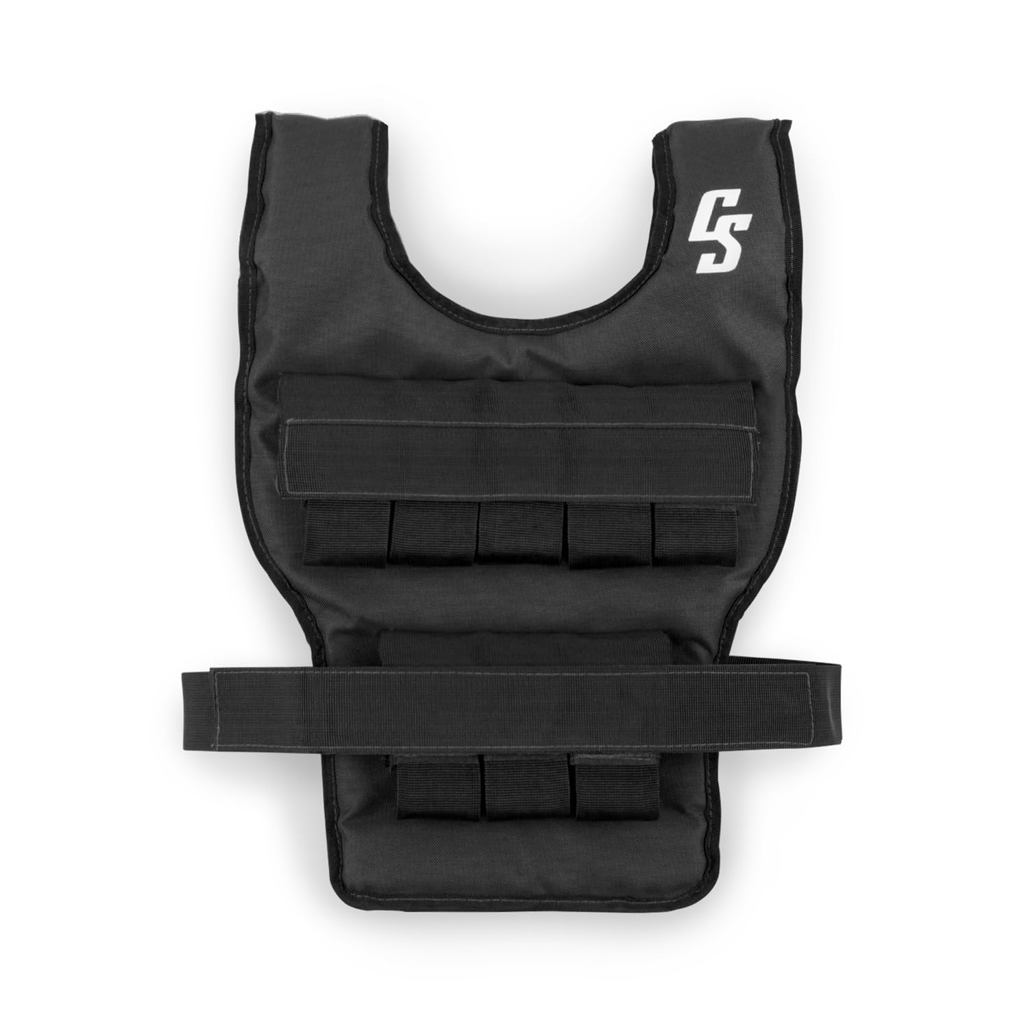 Giubbotto Zavorrato COSTWAY 8/15 Kg Con Striscia Riflettente - Gilet Per Allenamento, Nero - Foto 7