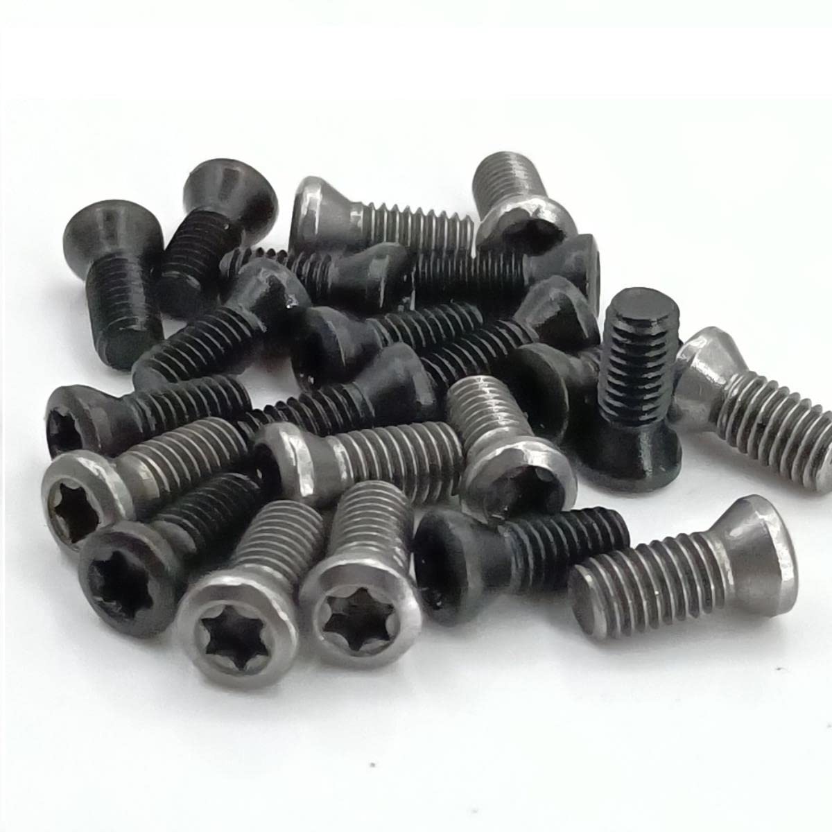 50 Viti Torx M2.5x6mm In Acciaio Lega Per Inserti Carburo Tornio CNC - Ricambi Di Precisione