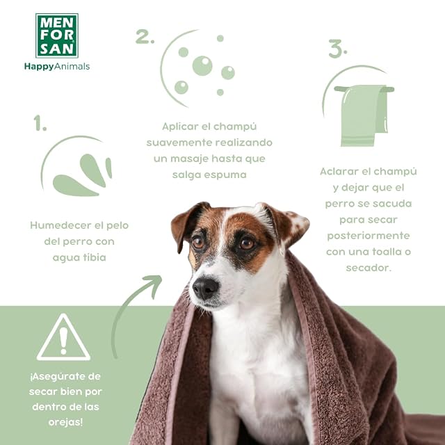 Foto 3 de 6 de MENFORSAN Champú Aloe Vera Perros - 5 litros