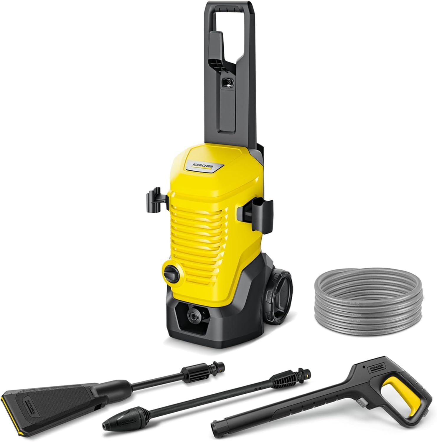 Kärcher K4 Wcm Flex Eco!Booster High Pressure Washer Yellow
