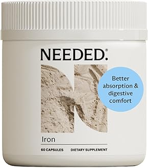 Needed. Prenatal Iron Supplement - Pregnancy, Breastfeeding, Postpartum - Aids Energy, Birth Weight & Baby's Neural Development - Non-Constipating & Gentle on Stomach - Flexible Dosing for Pregnancy