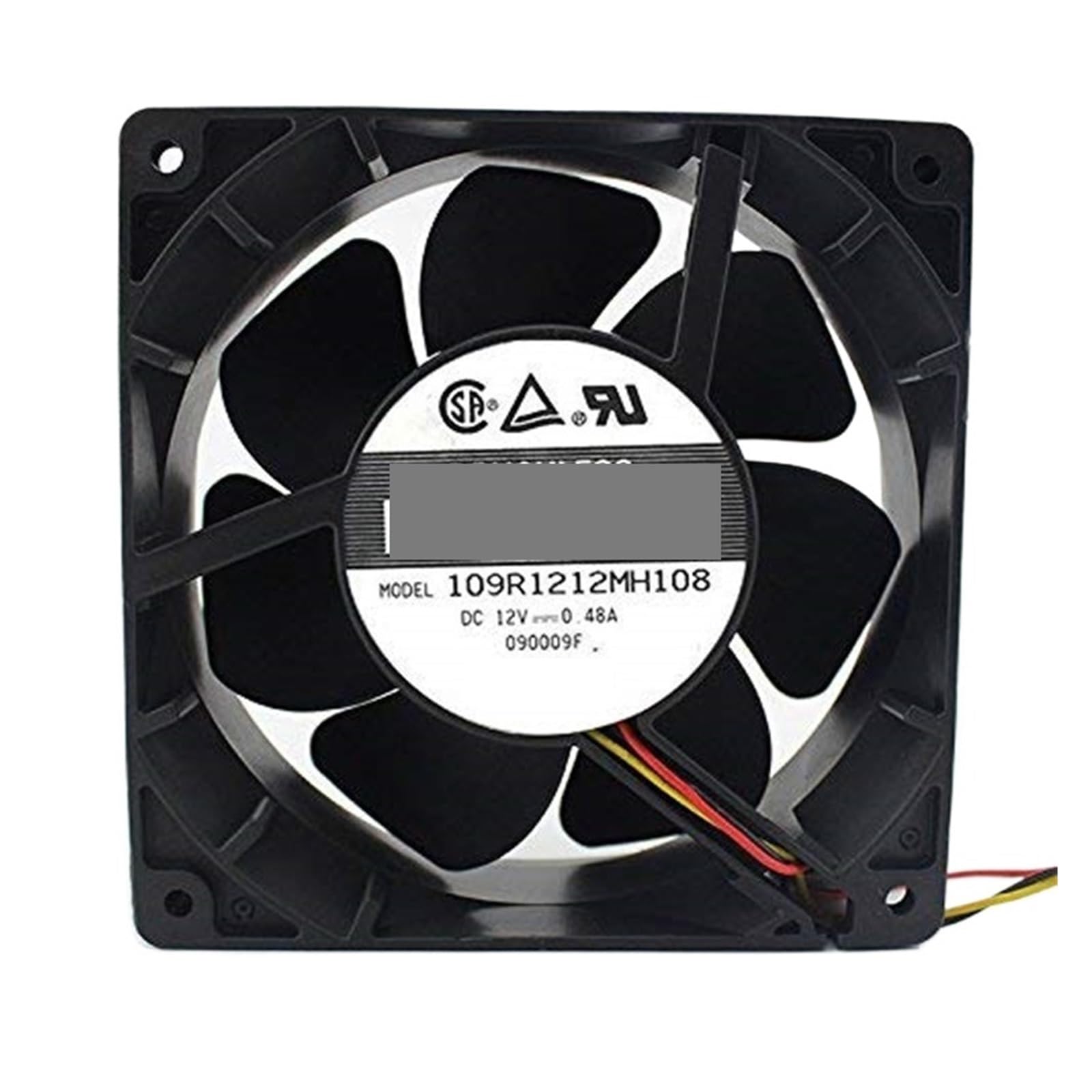 YMUGUEGH 12038 12V 0.48A 109R1212MH108 12CM 3wire Fan