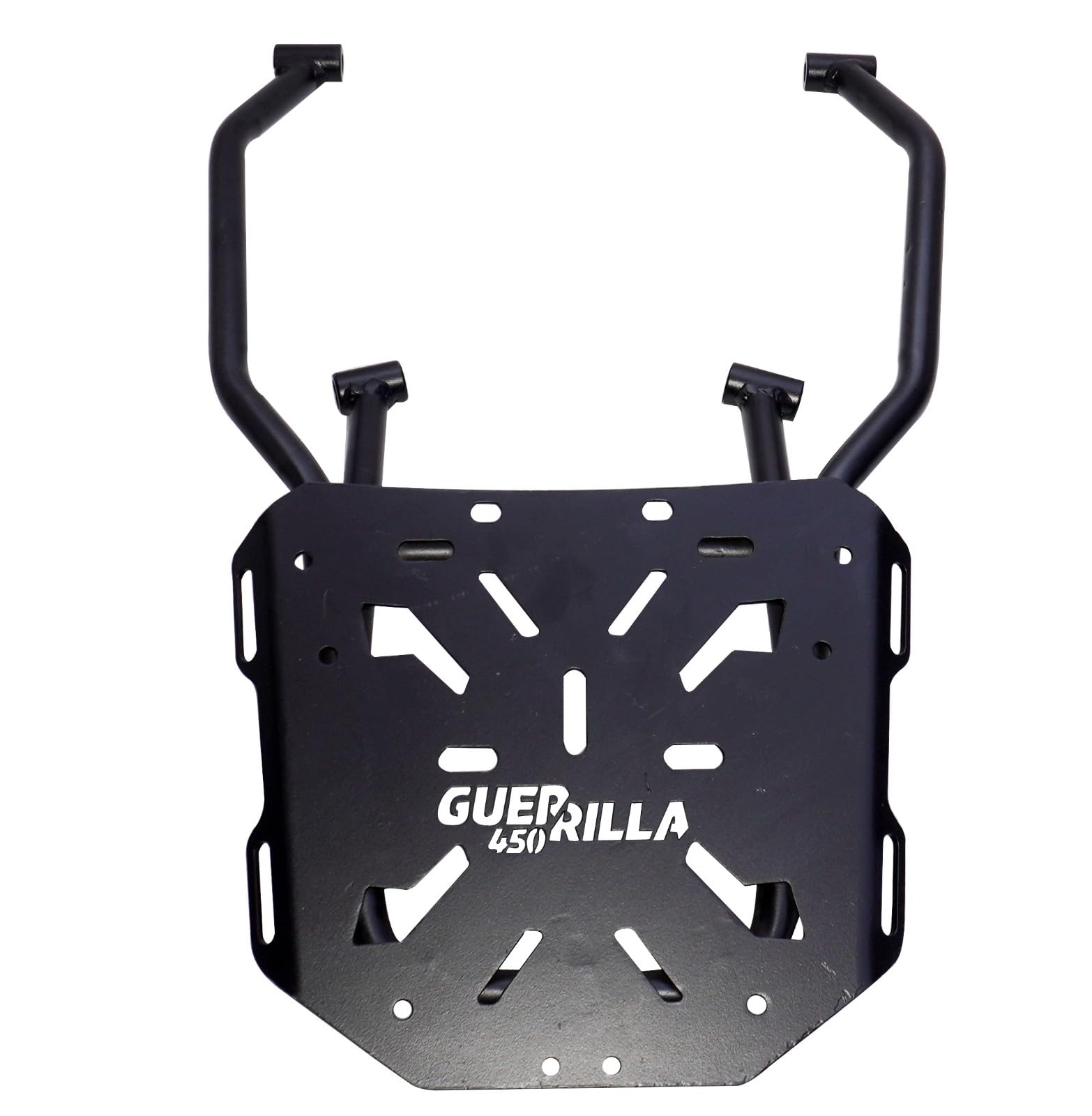 AEspares Portapacchi nero compatibile con Royal Enfield Guerrilla 450