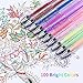 Gel Pens, Reaeon 200 Pack Pen with Case for Adult Coloring Books, 100 Color Markers Plus 100 Refills for Drawing Painting Writing.
