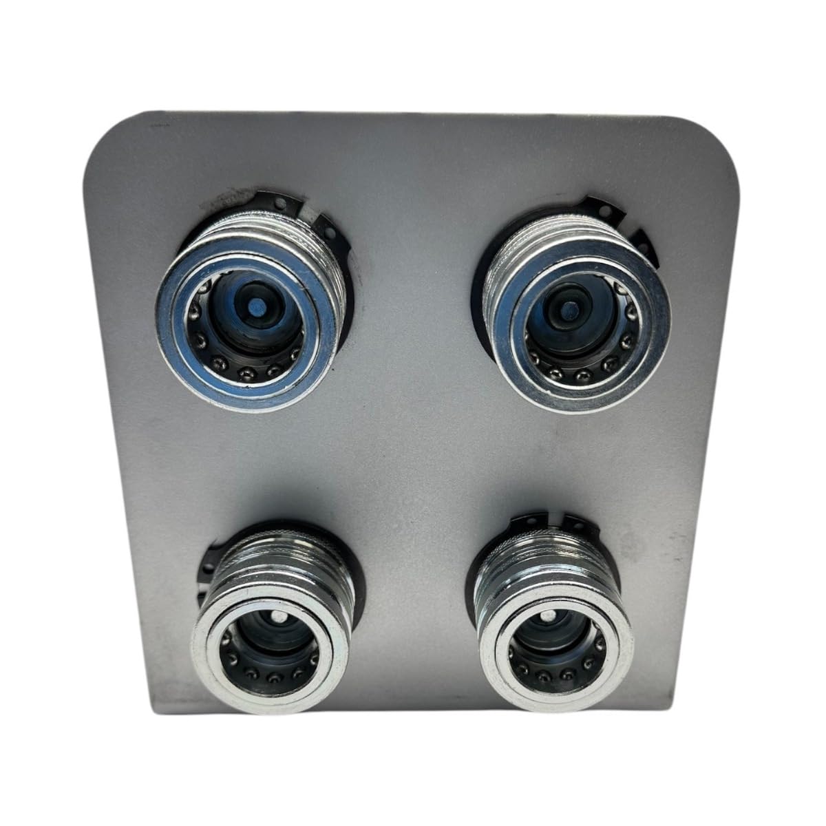 Supporto piastra di fissaggio completa di 4 innesti rapidi Push Pull