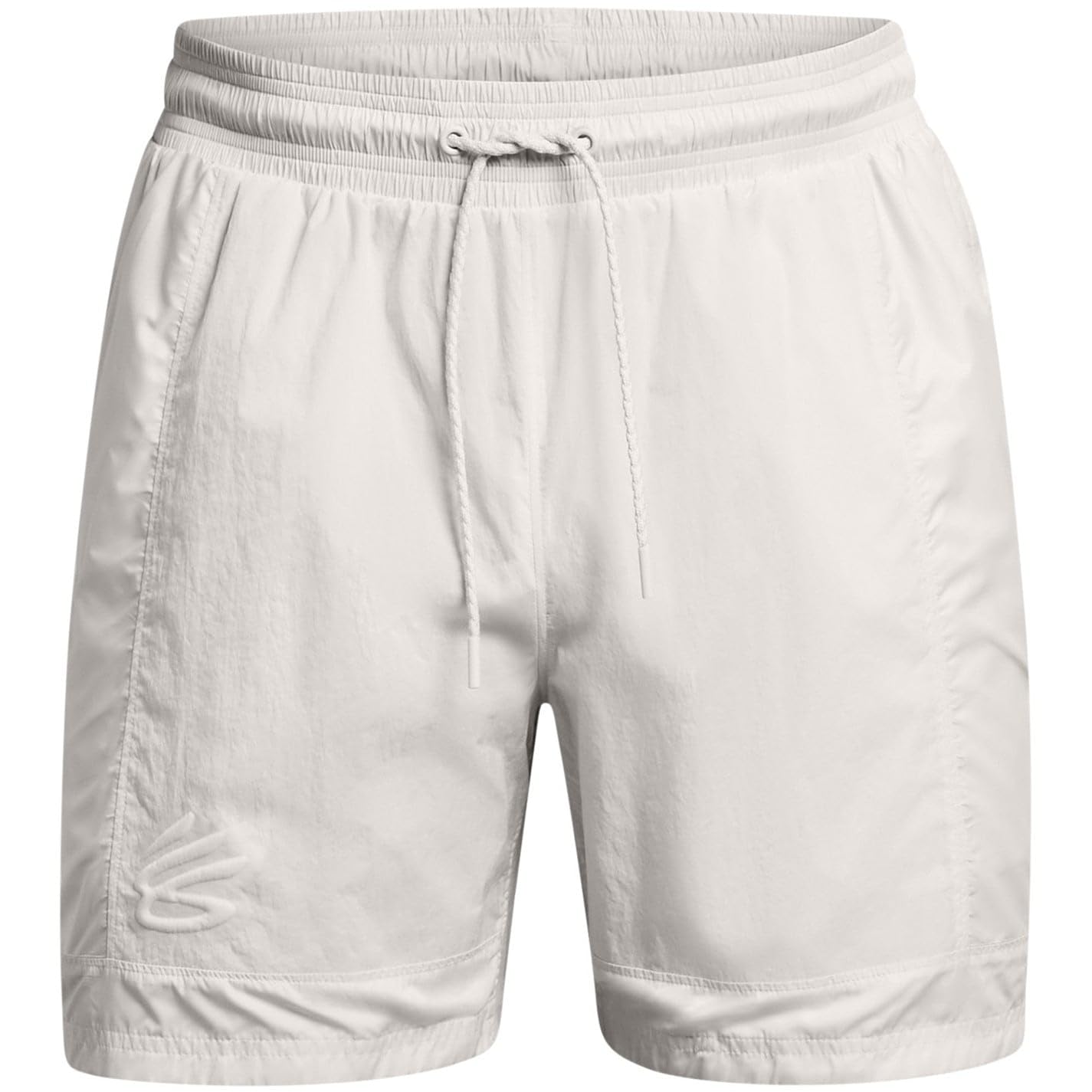 Under Armour Men's White Curry Woven Short Tracksuit Bottoms S