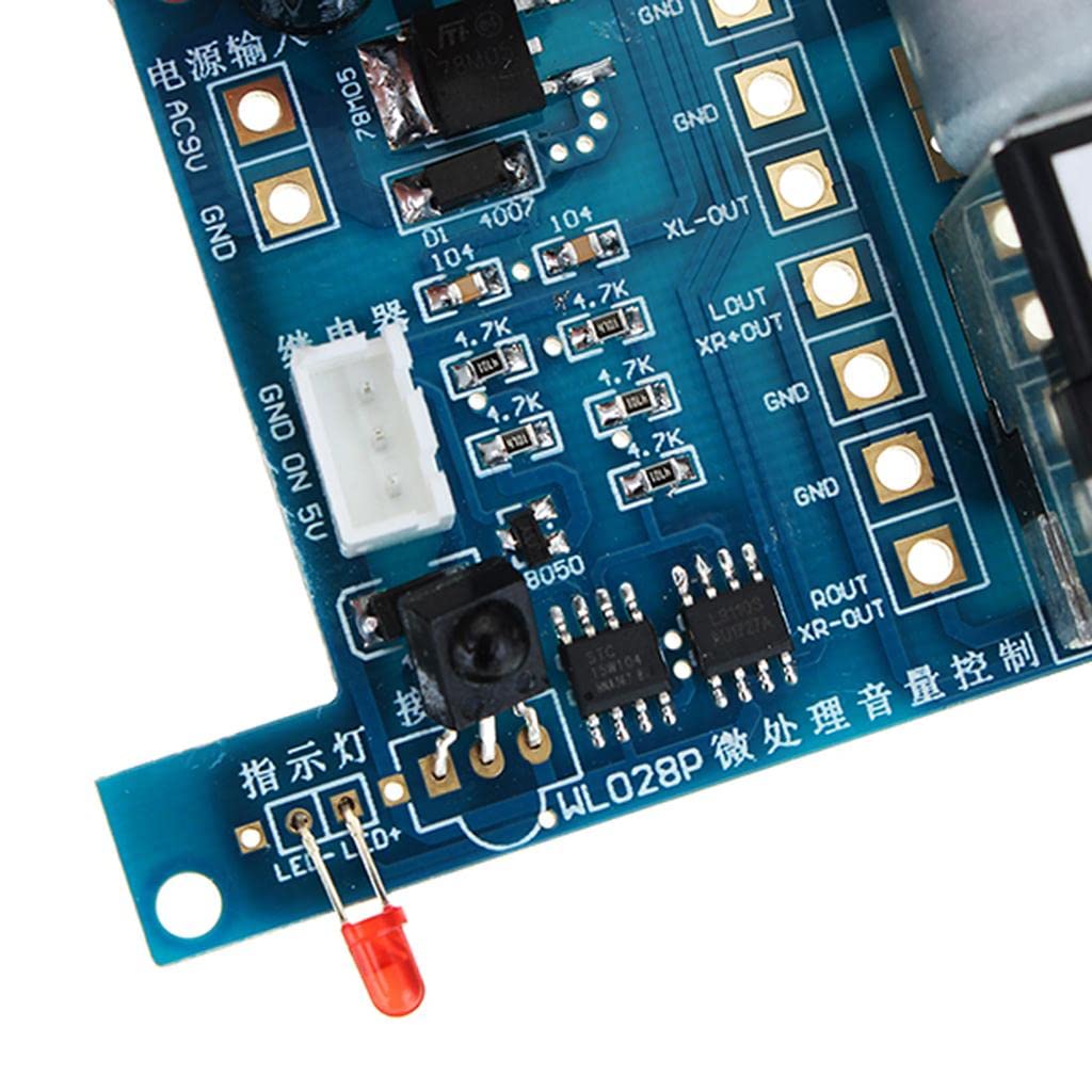 B Baosity 9V IR Télécommande Volume Contrôleur Conseil Pré Potentiomètre
