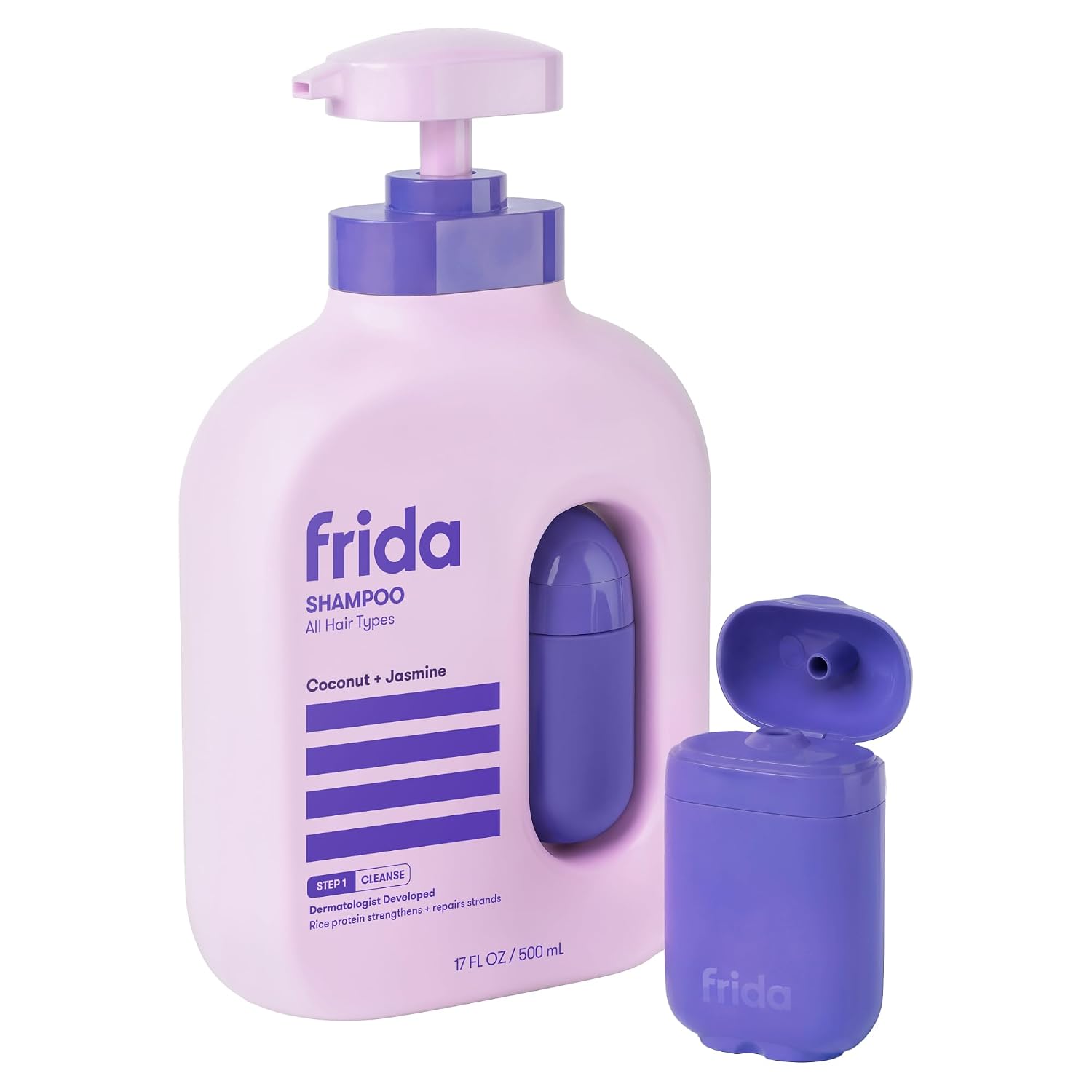 Frida for Kids All Hair Shampoo for Kids, Hydrating Hair Care, 17 oz