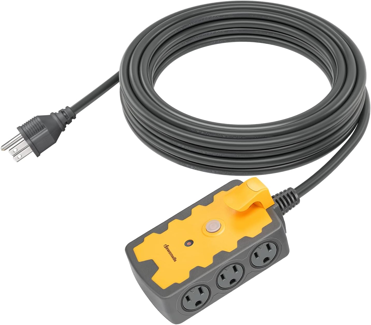 DEWENWILS 6Outlet Heavy Duty Power Strip, 25FT Long