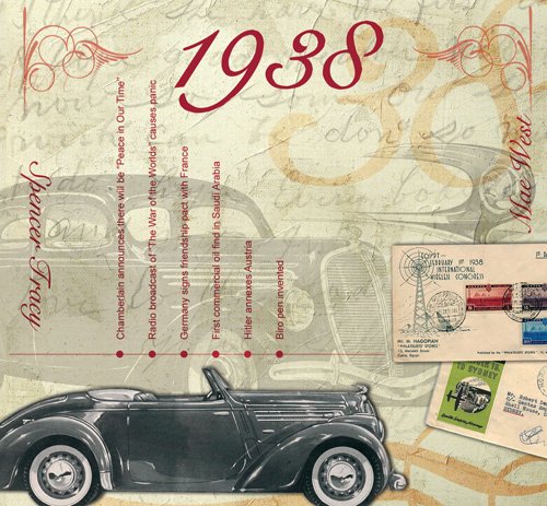 The CDCard Company 1938 The Classic Years CD Greeting Card [Audio CD]