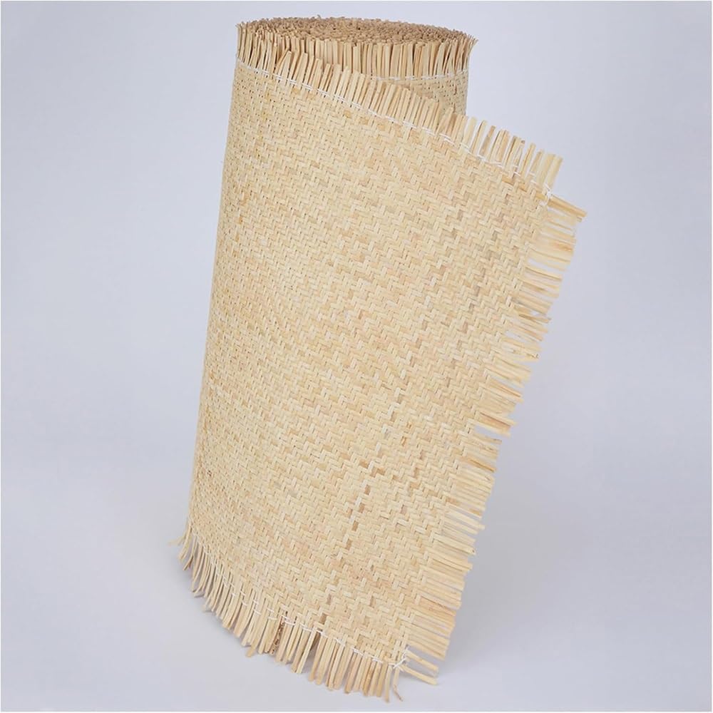 Rouleau de rotin tissé pour projets DIY armoire chaise et table