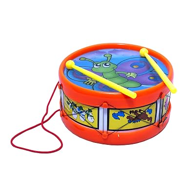 Negi Big Musical Drum Plastic Toy for Kids