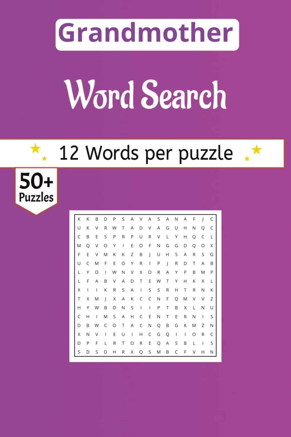 Grandmother Word Search book: A Curated 50-Puzzle Collection for your Grandmother | Premium Gift Edition
