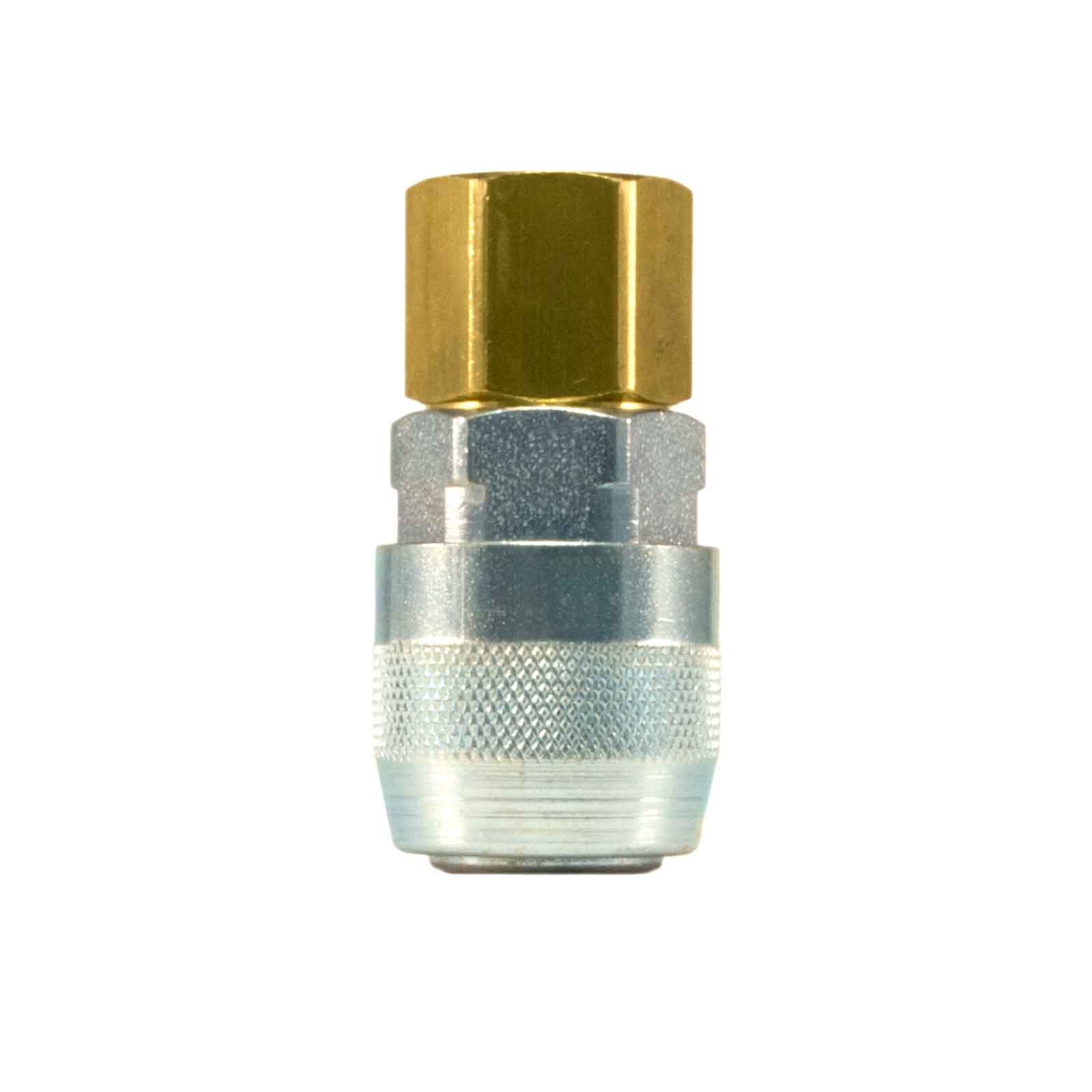 Foster 3 Series - Automatic Coupler, 1/4" Body, 1/4" NPT - Industrial Interchange, I/M, MIL Spec