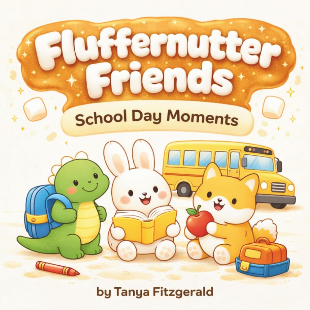 Fluffernutter Friends Coloring Book: School Day Moments