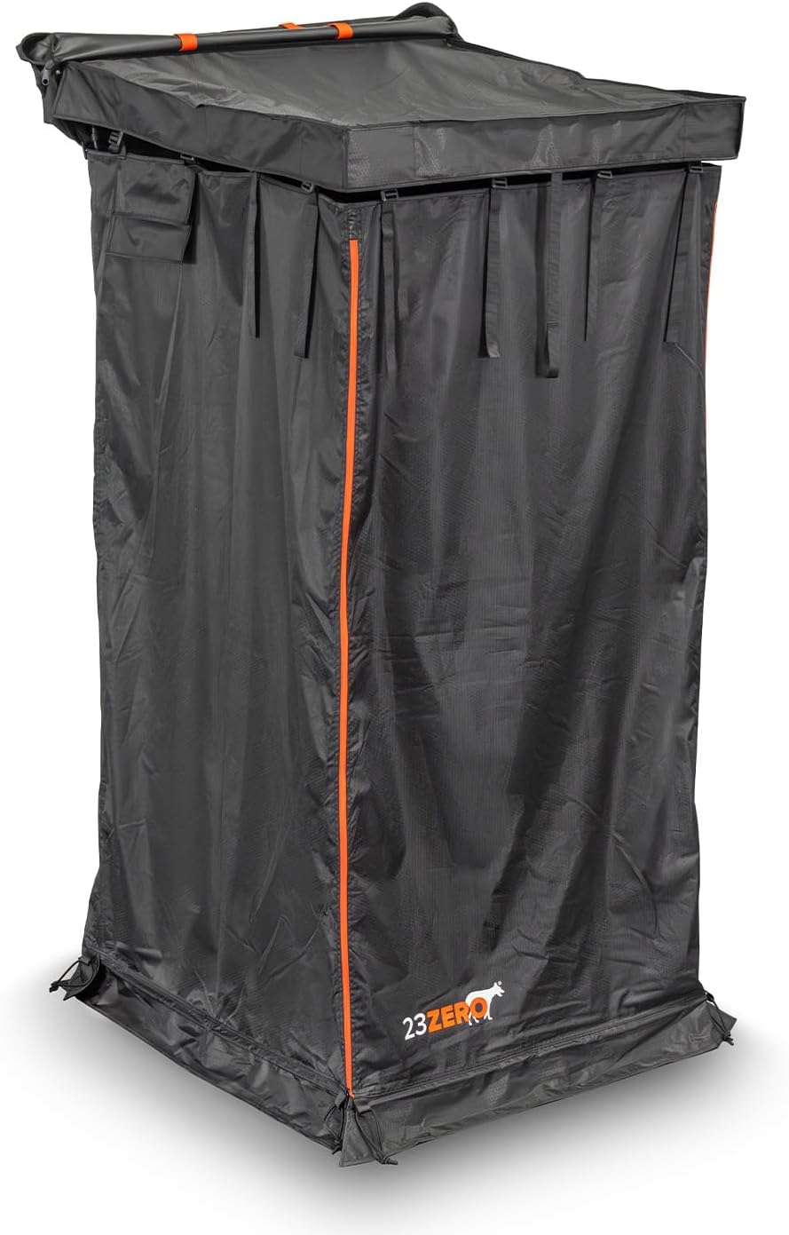 23ZERO Rask Camping Shower Tent - Quick Deploy Privacy Enclosure