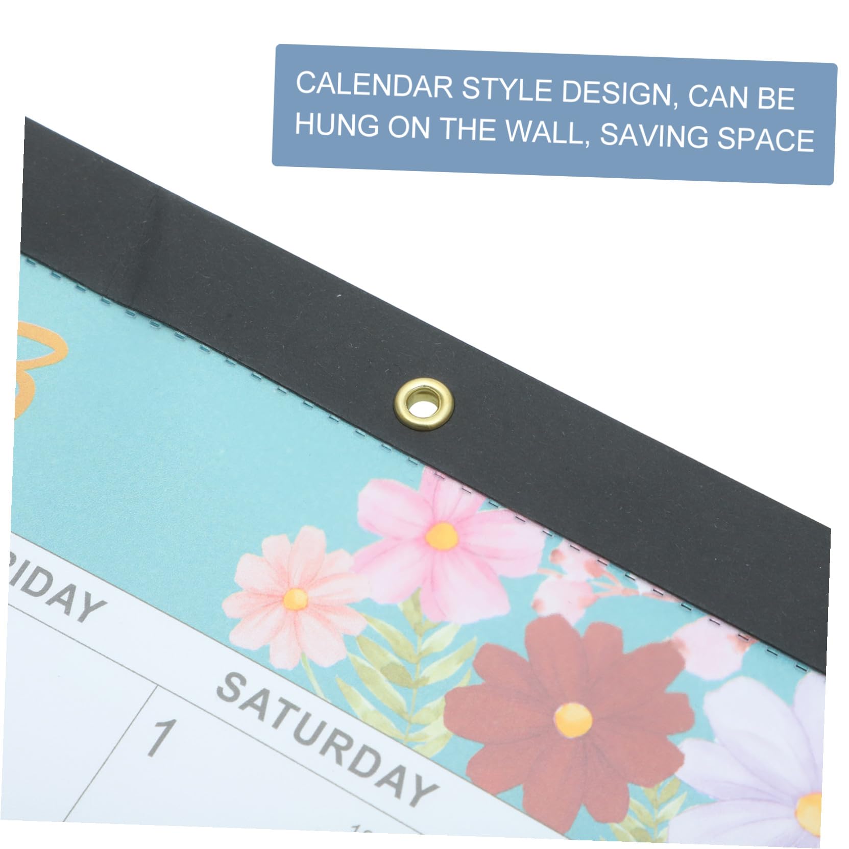 Calendario de Pared Colgante Transparente con Diseño Calendario Mensual para Planificación y Oficina Espacio para Escribir Objetivos y Eventos Práctico y Decorativo