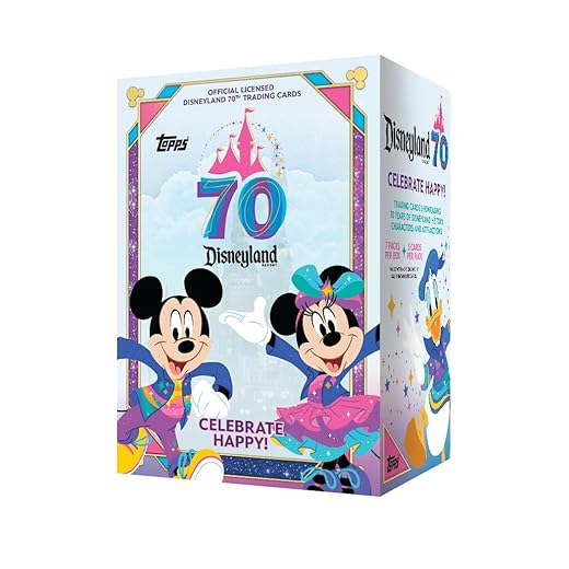 2025 Topps Disneyland 70th Anniversary - Factory Sealed - Value Box