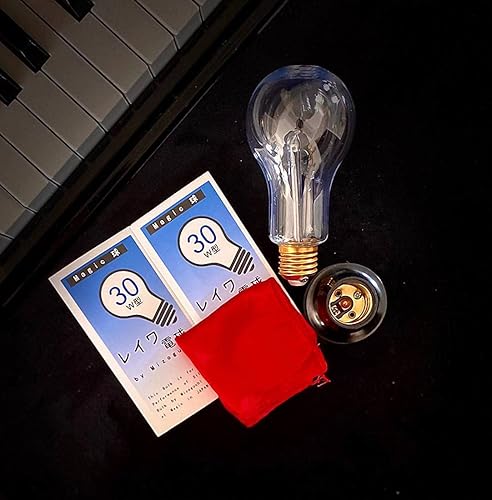 Bemagic007 Bombilla escarlata: trucos de magia, magia de escenario, magia de fiesta, broma mágica. Magia de fuego, magia de moneda, magia de ilusión