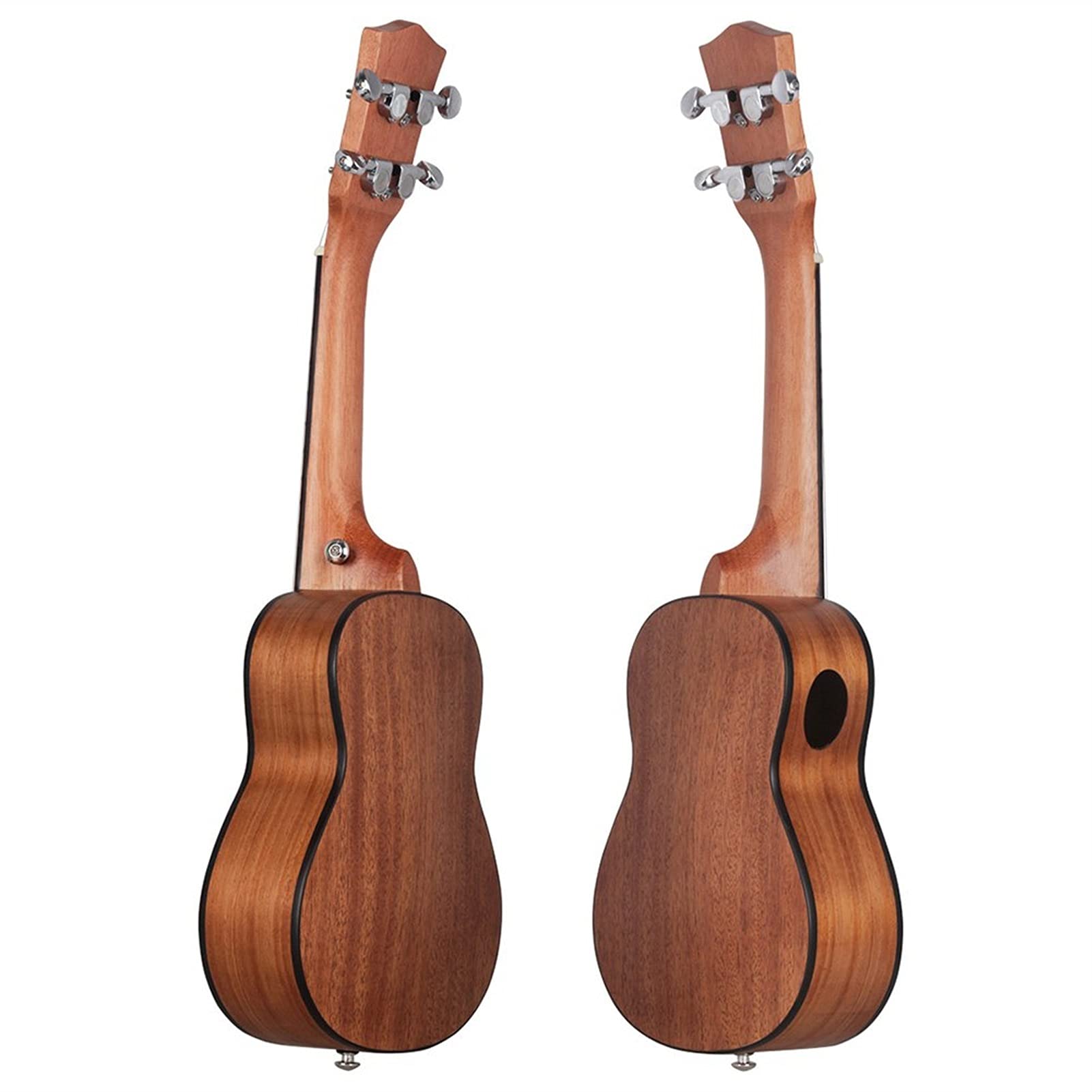 21 Pollici Ukulele Mahogany Soprano Ukulele Musica Gift Strumento 4 Corde Chitarra Hawaiana con Set Completo di Accessori Ukuleles Ukelele Starter Kit